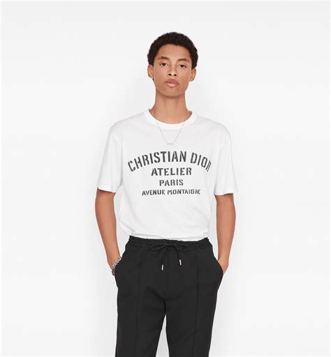 dior weißes t shirt|christian dior white t shirt.